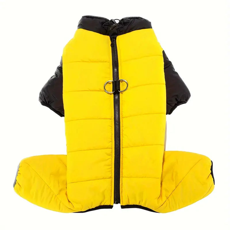 Hundemantel mit Fleece wasserfesten Stoff doppelten D Ringen | Lutz