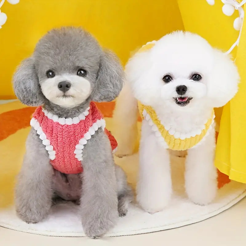 Hundemantel mit Fleecefutter für Regen Schnee und Kälte | Trude