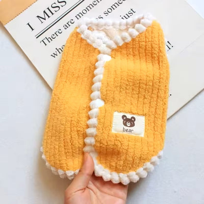 Hundemantel mit Fleecefutter für Regen Schnee und Kälte | Trude