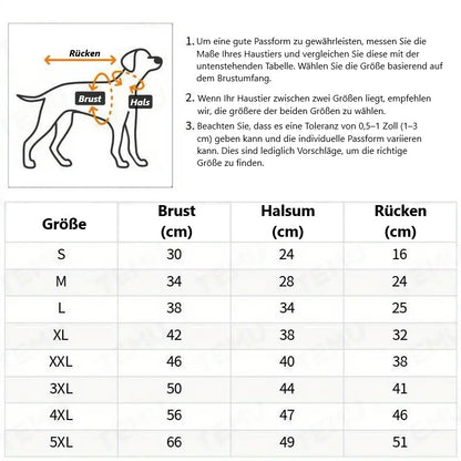 Hundemantel mit Fleecefutter für Winter | Zane