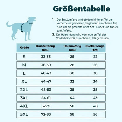 Hundemantel mit wasserabweisendem Stoff für Regen | Silke