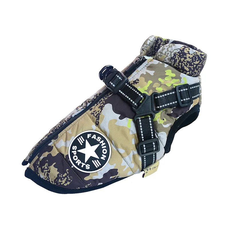 Hundemantel mit wasserabweisendem Stoff für Regen | Silke