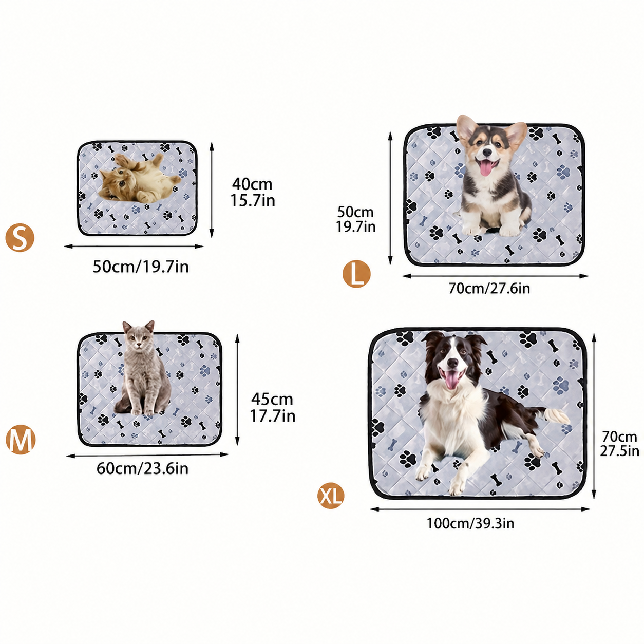 Hundematte Oxford wasserabweisend waschbar fuer Sommer | Oxivaro