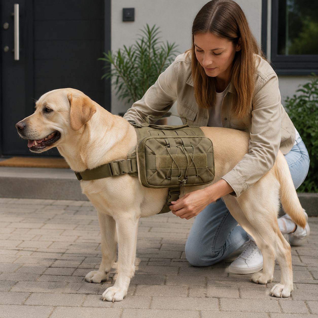 Hunderucksack mit Taschen und verstellbaren Gurten | Barko
