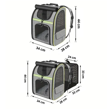 Hunderucksack und Katzenrucksack für Spaziergänge und Radtouren | Atlas
