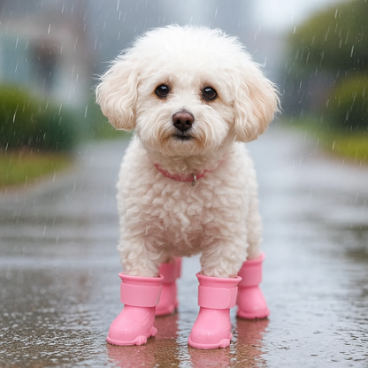 Hundeschuhe mit geschlossener Sohle für Winter und Regen | Phylo