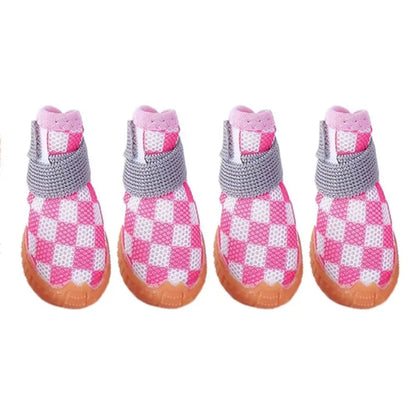 Hundeschuhe mit wasserabweisendem Material und Antislipsohle | Trando