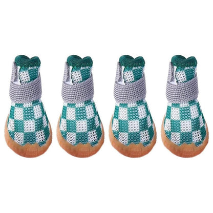 Hundeschuhe mit wasserabweisendem Material und Antislipsohle | Trando