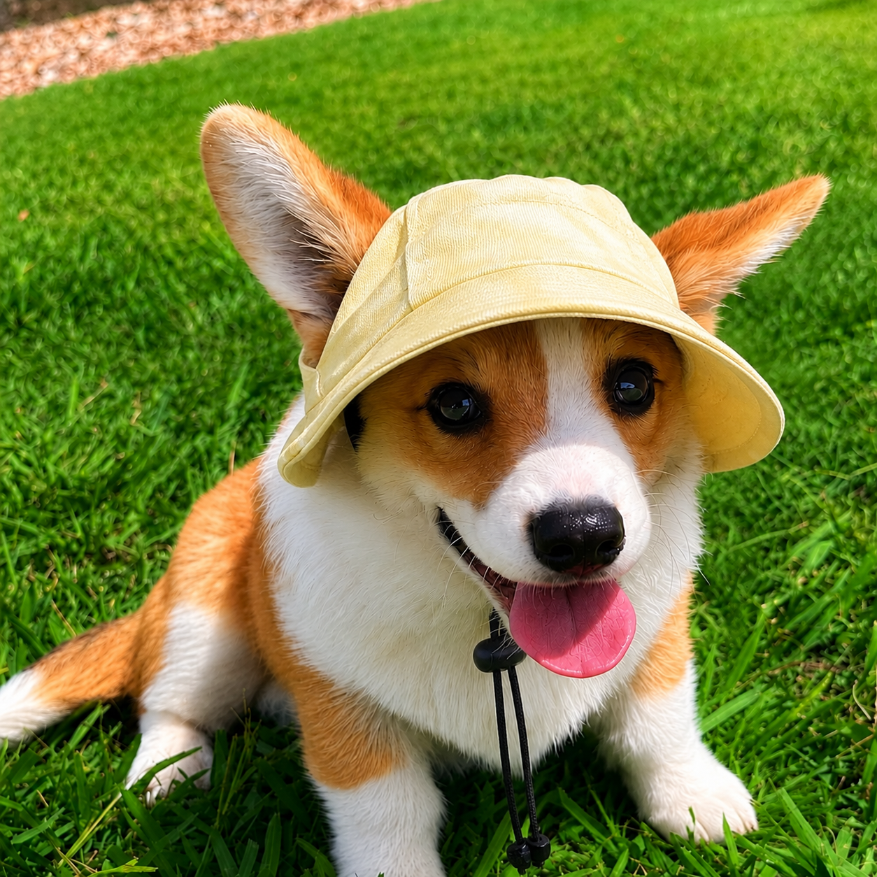 Hundesonnenhut UPF 50+ atmungsaktiv fuer Sommerspaziergaenge | Sonnivo
