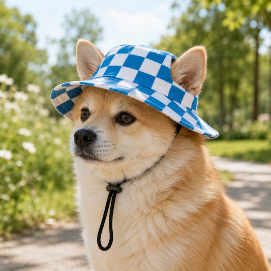 Hundesonnenhut UPF 50+ atmungsaktiv für Sommerspaziergänge | Sonnivo