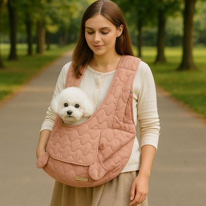 Hundetasche für unterwegs mit kuscheligem Innenraum | Inez