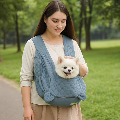 Hundetasche für unterwegs mit kuscheligem Innenraum | Inez