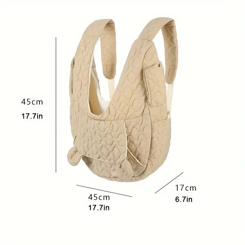 Hundetasche für unterwegs mit kuscheligem Innenraum | Inez