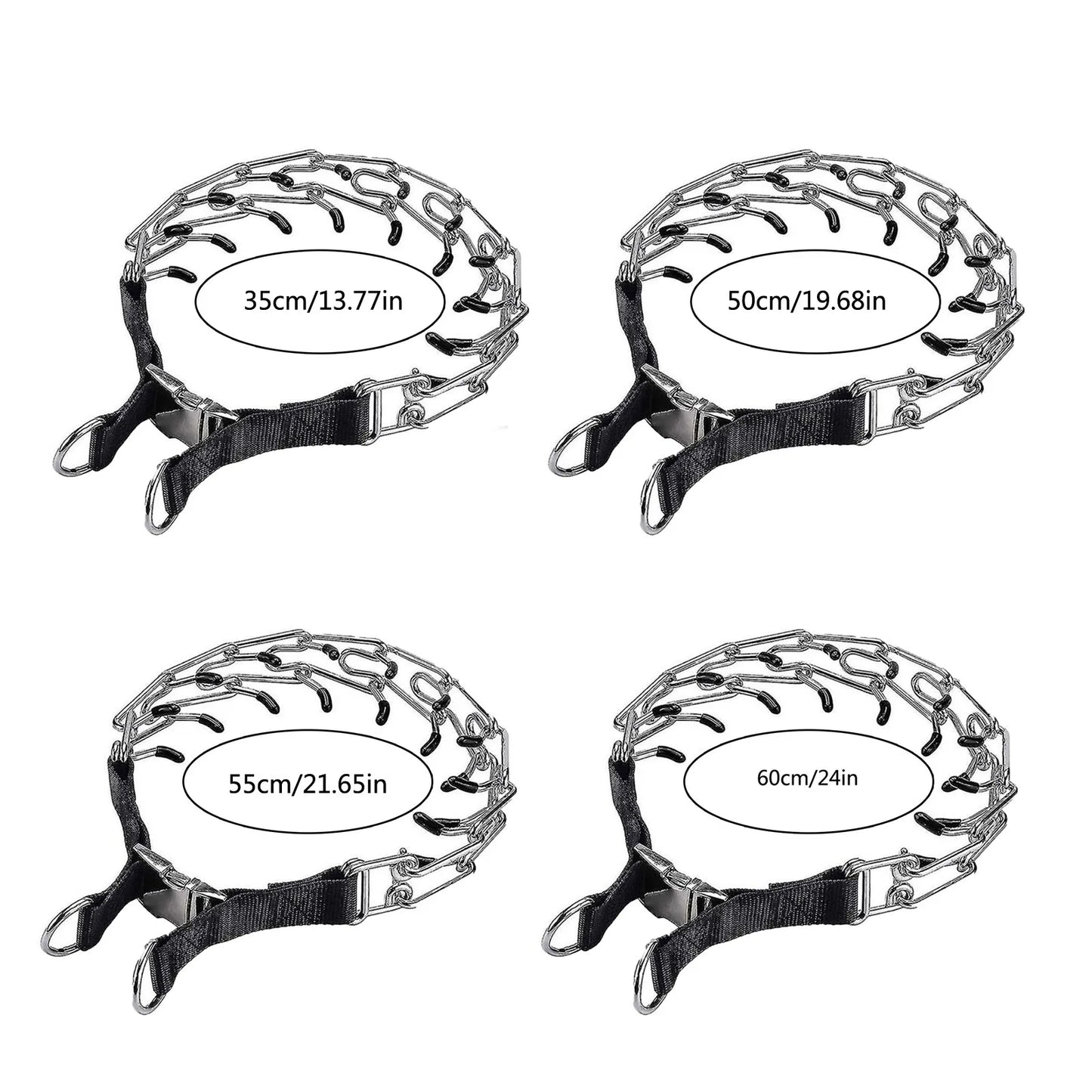 Hundetrainingshalsband mit Metallgliedern für große Hunde | Trally