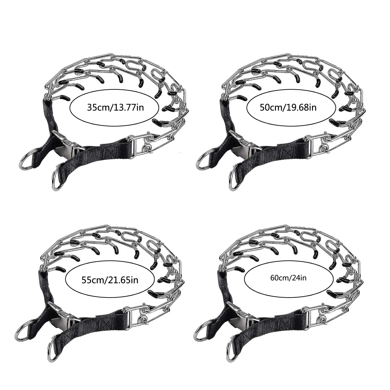 Hundetrainingshalsband mit Metallgliedern für große Hunde | Trally