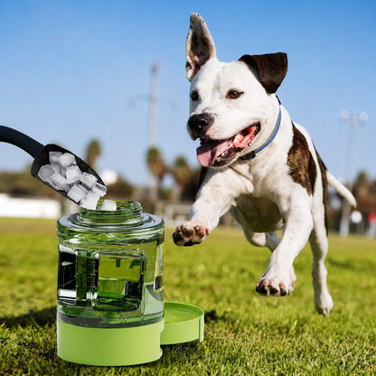Hundetrinkflasche mit Trinkschale und grossem Volumen | Aquafix