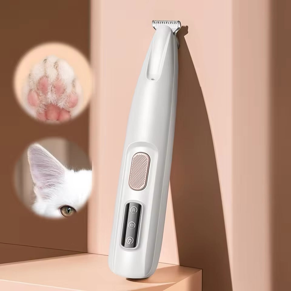 Lio | Pfotentrimmer für Hunde und Katzen mit LED-Licht und Display