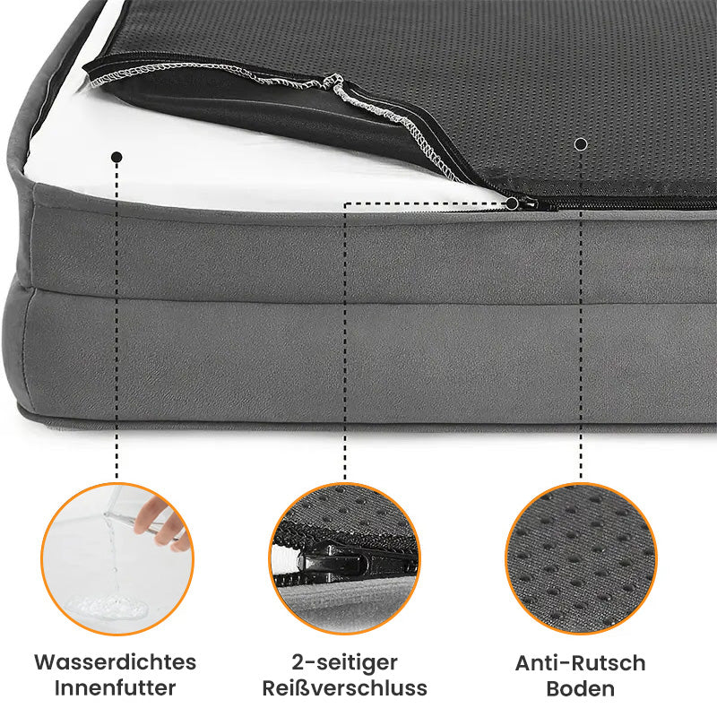 Marvin Unterstützendes Hundebett mit Memory Foam
