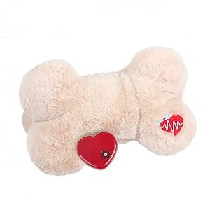 Jonas Beruhigendes Hunde Kuscheltier mit realistischer Herzschlag-Funktion