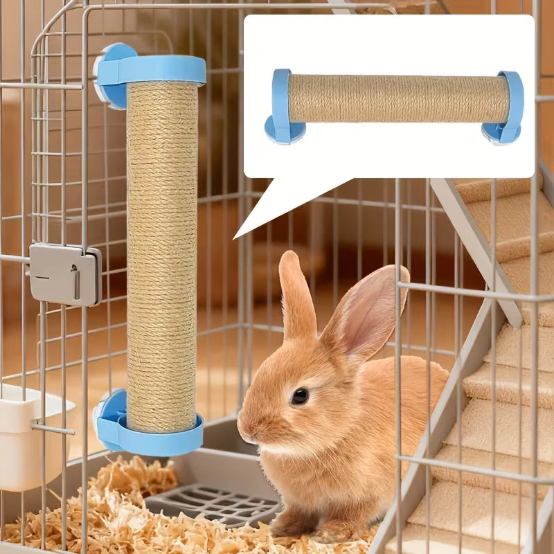 Kaninchen Kratzsäule Sisal Käfigbefestigung | Jutero
