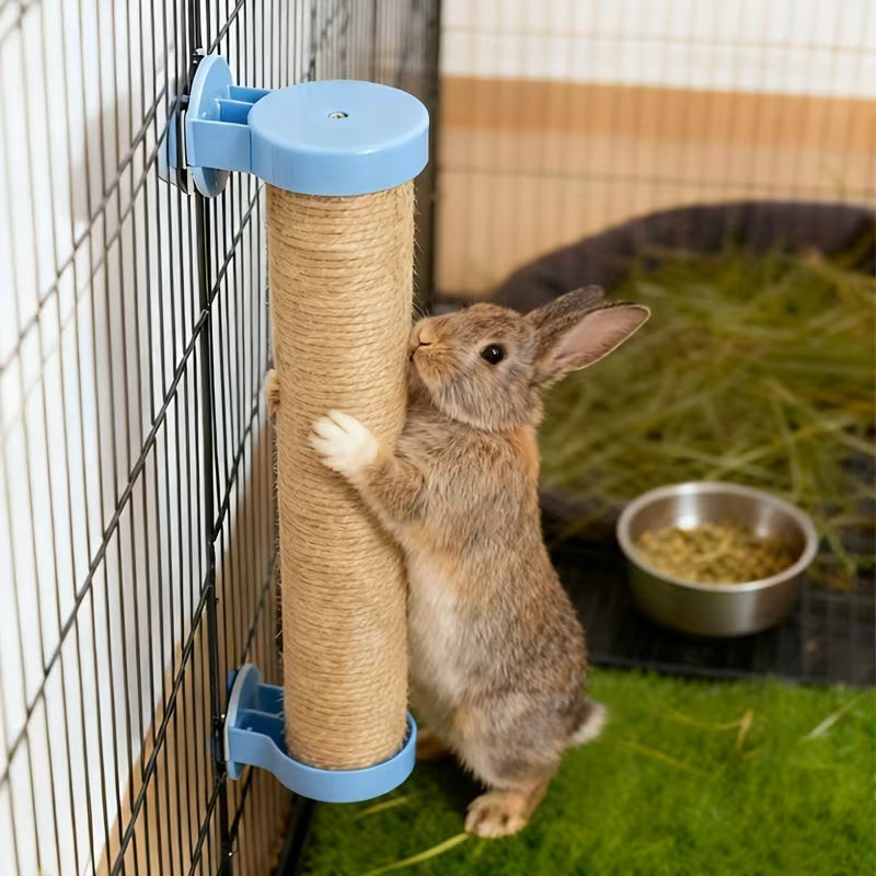 Kaninchen Kratzsäule Sisal Käfigbefestigung | Jutero