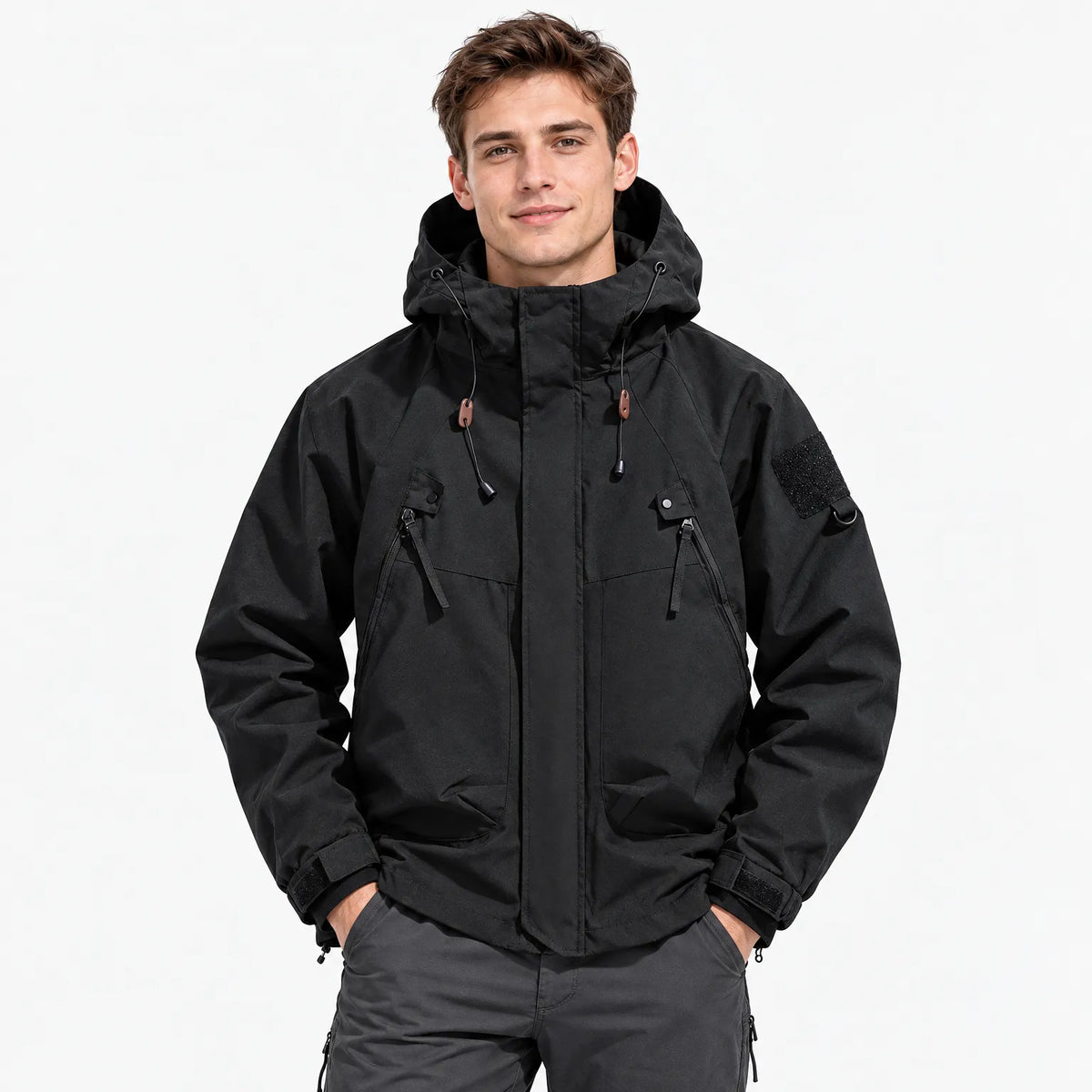 Kapuzenjacke Für Frühling Und Herbst