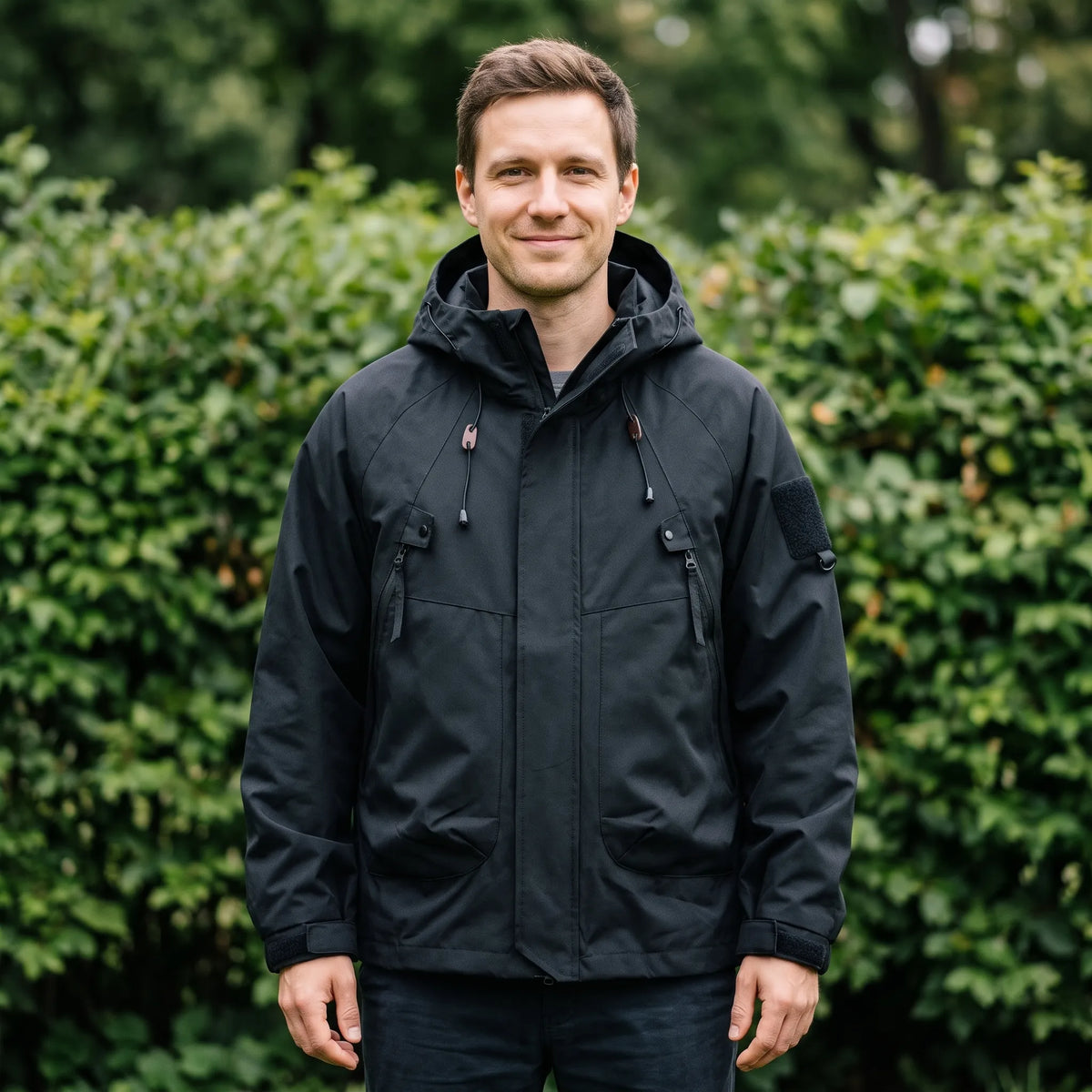 Kapuzenjacke Für Frühling Und Herbst