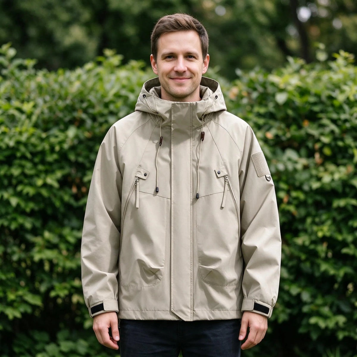Kapuzenjacke Für Frühling Und Herbst