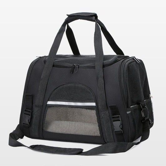 Katze Transportbox mit drei Eingängen und atmungsaktivem Design | Mobibag