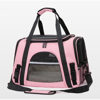 Katze Transportbox mit drei Eingängen und atmungsaktivem Design | Mobibag