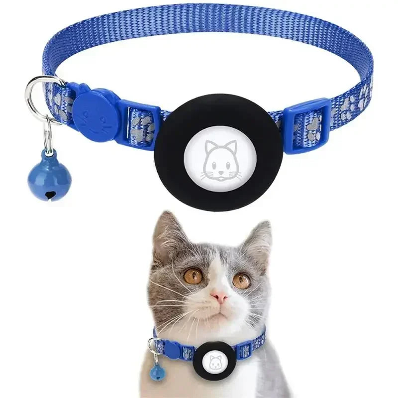 Katze halsband mit AirTag-Halterung und verstellbarer Passform | Belloy