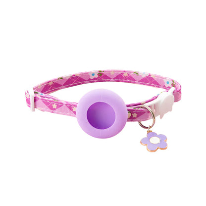 Katze halsband mit AirTag Halterung für den Außenbereich | Tracksy