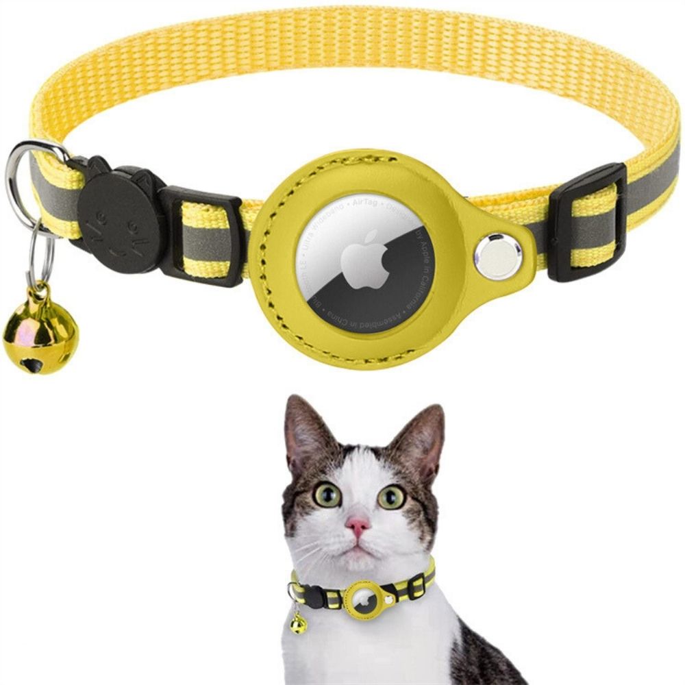 Katzenhalsband GPS Halter Reflektierend Verstellbar | Tracilo