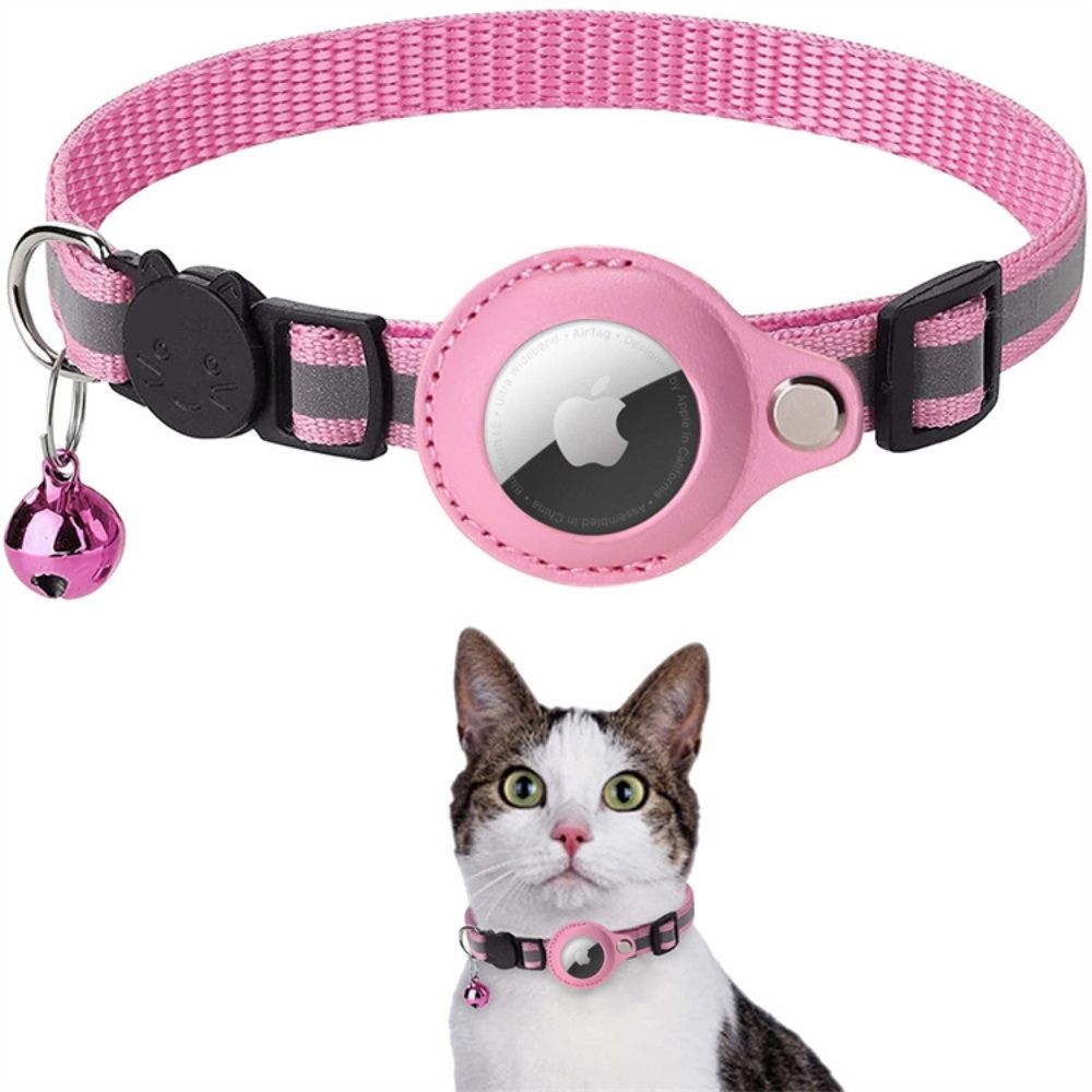 Katzenhalsband GPS Halter Reflektierend Verstellbar | Tracilo