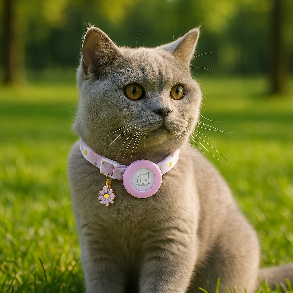 Katzenhalsband geeignet für gps katze AirTag Tracking | Pawtrax Pro 