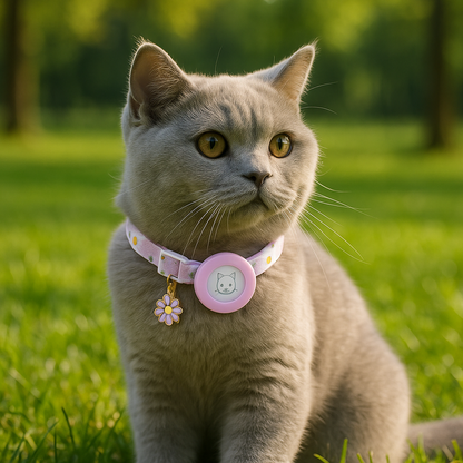 Katzenhalsband geeignet für gps katze AirTag Tracking | Pawtrax Pro 