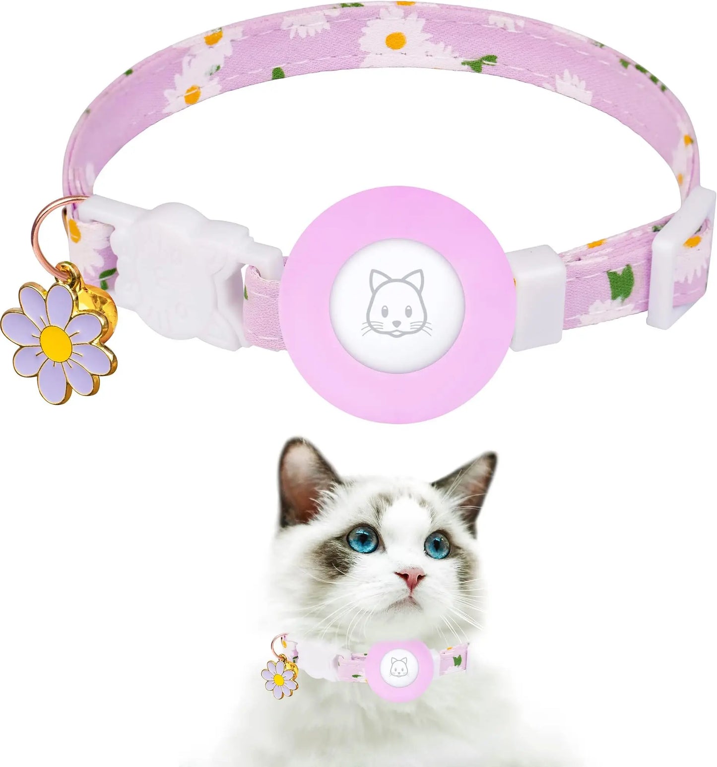 Katzenhalsband geeignet für gps katze AirTag Tracking | Pawtrax Pro