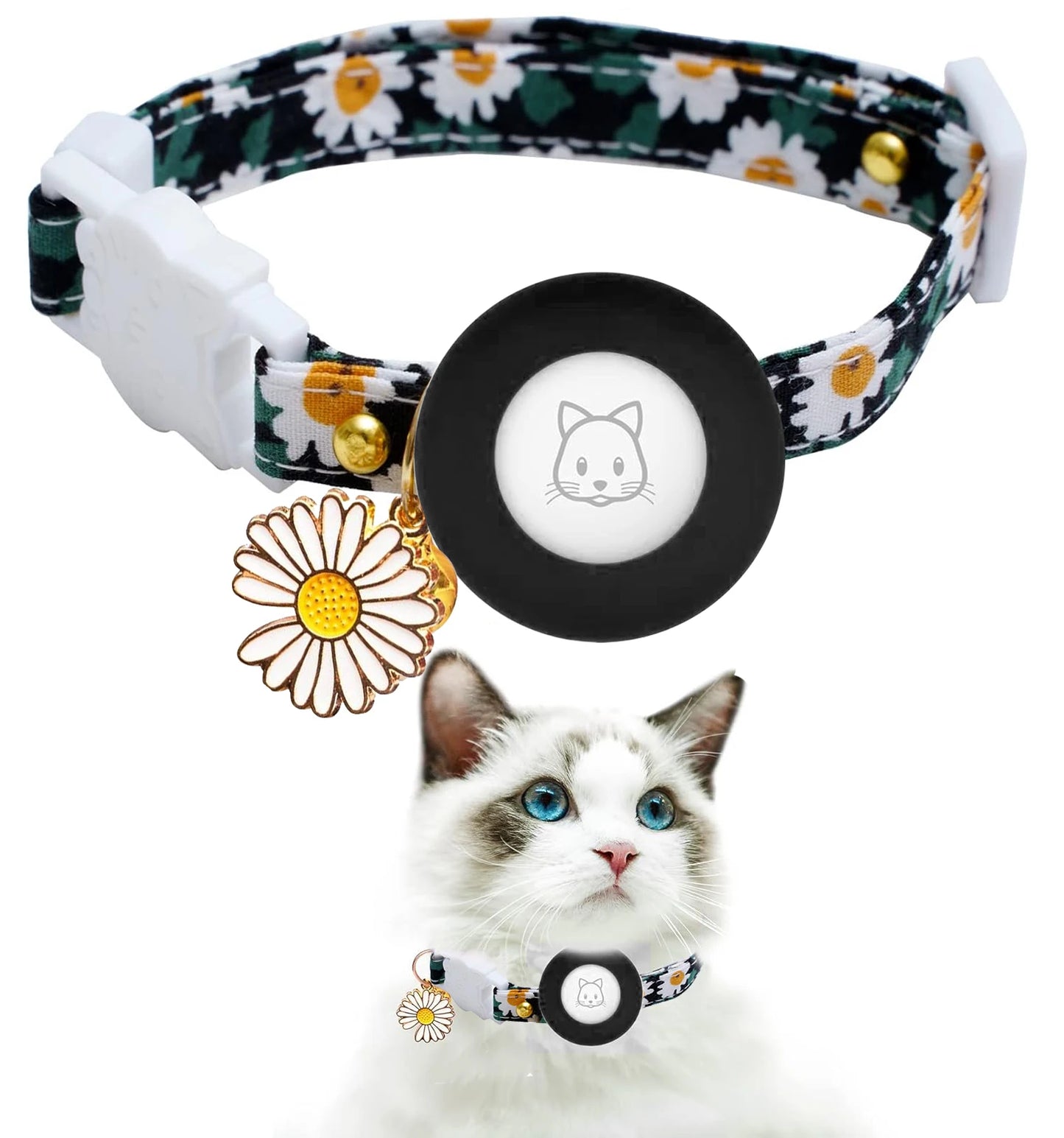 Katzenhalsband geeignet für gps katze AirTag Tracking | Pawtrax Pro