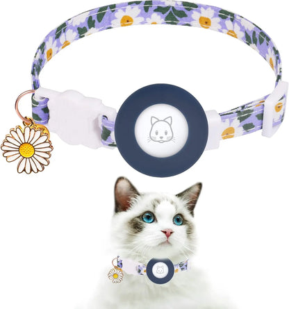 Katzenhalsband geeignet für gps katze AirTag Tracking | Pawtrax Pro