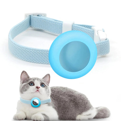 Katzenhalsband mit AirTag Halterung und verstellbarer Passform | Feloop
