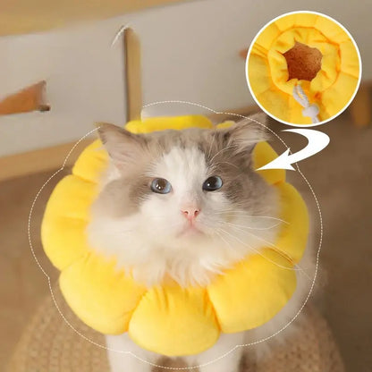 Katzenkragen mit weichem Rand für Ruhezeiten | Rosa