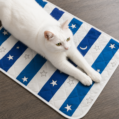 Katzenkuehlmatte atmungsaktiv waschbar fuer Sommer | Vexlan