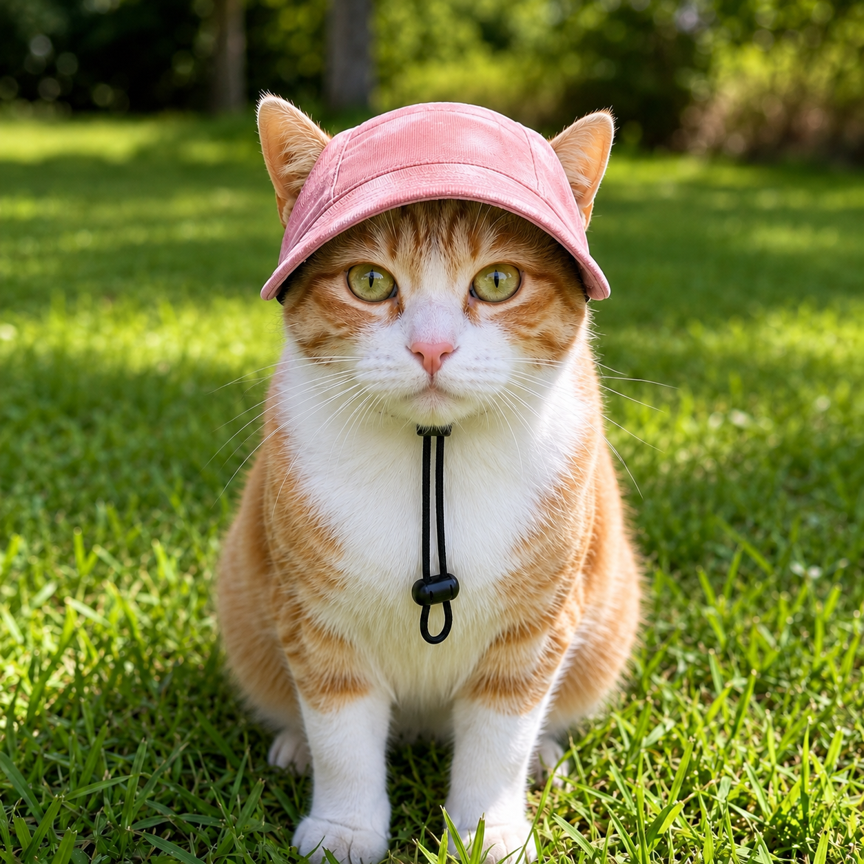 Katzensonnenhut UPF 50+ atmungsaktiv für Sommertage | Miezora