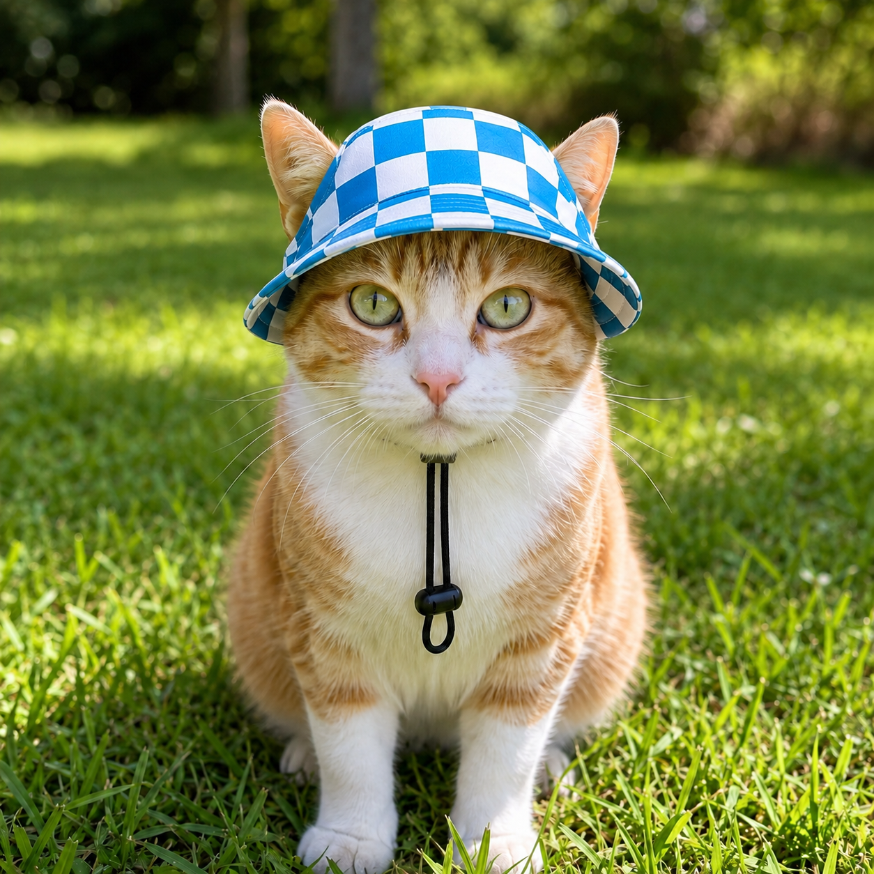 Katzensonnenhut UPF 50+ atmungsaktiv für Sommertage | Miezora
