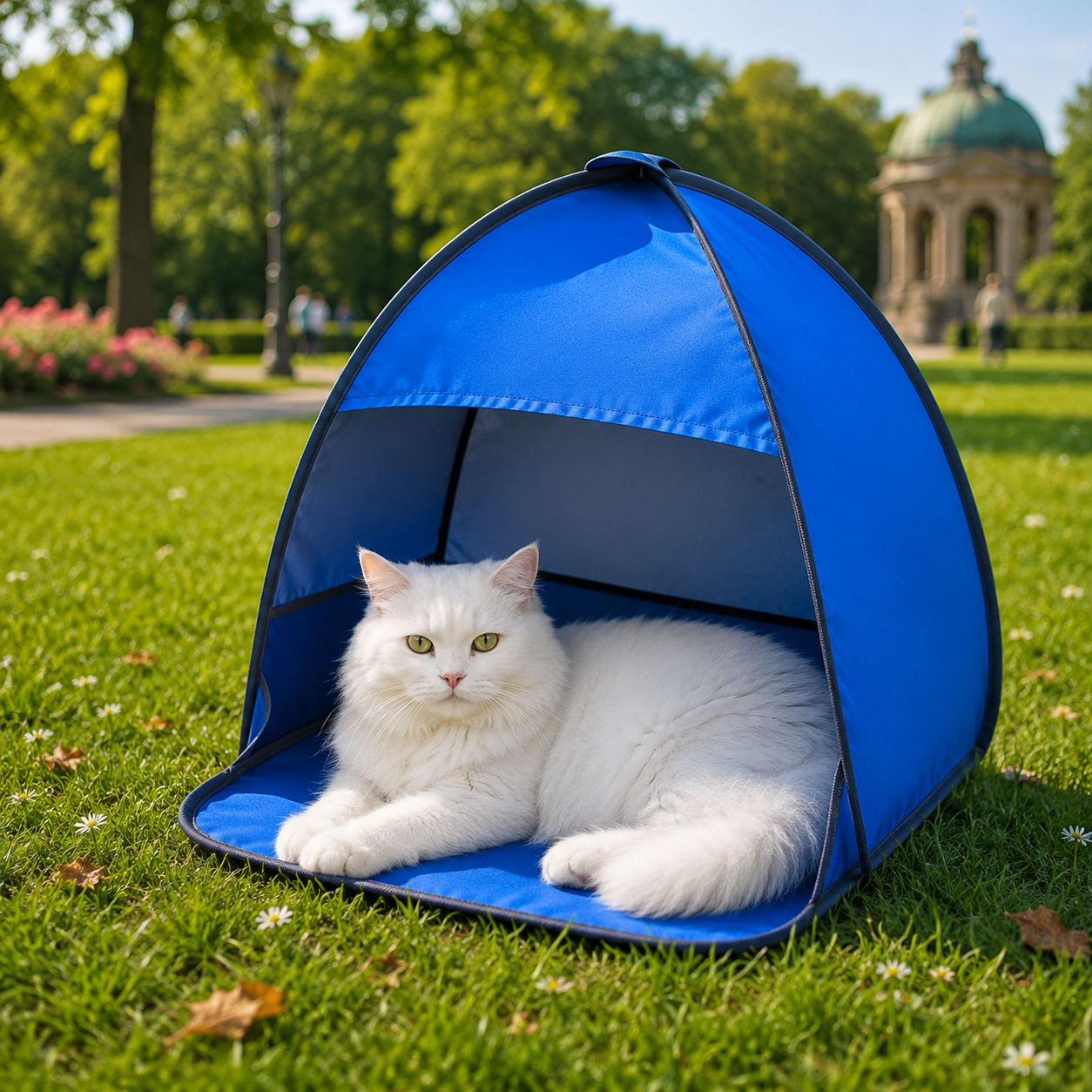 Katzenzelt Pop Up atmungsaktiv tragbar für Sommer | Jorven