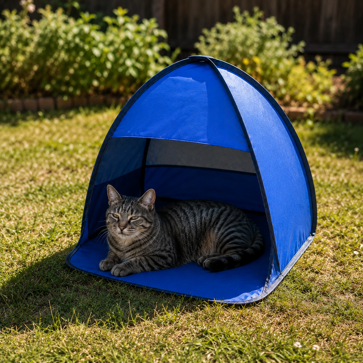 Katzenzelt Pop Up atmungsaktiv tragbar für Sommer | Jorven