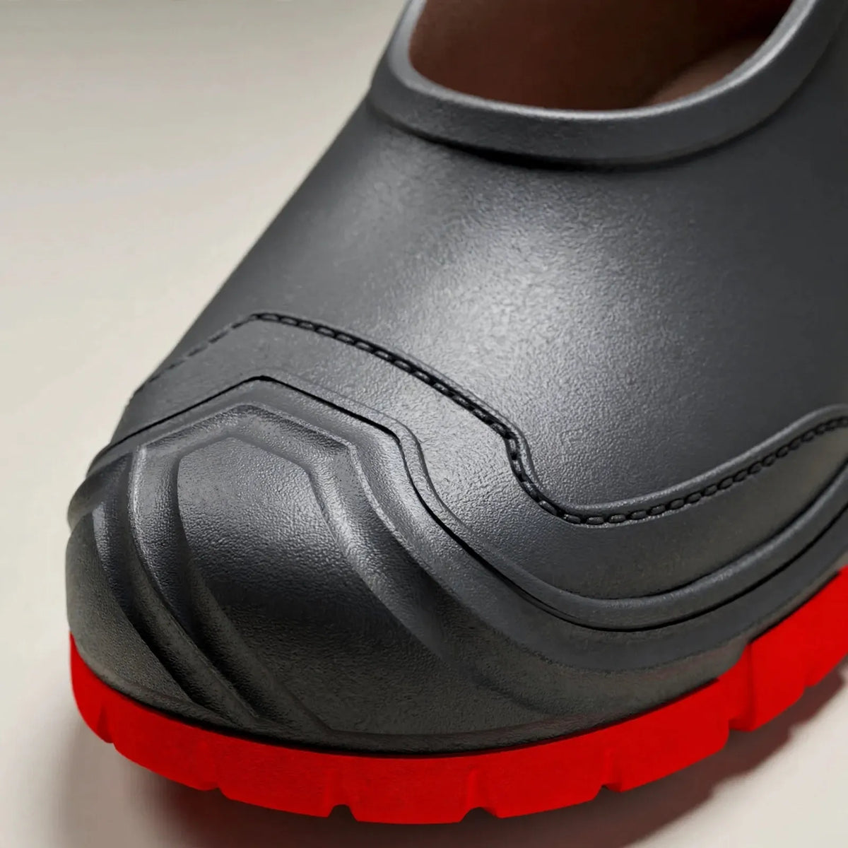 Knöchelhohe Gummistiefel Mit Runder Zehenpartie