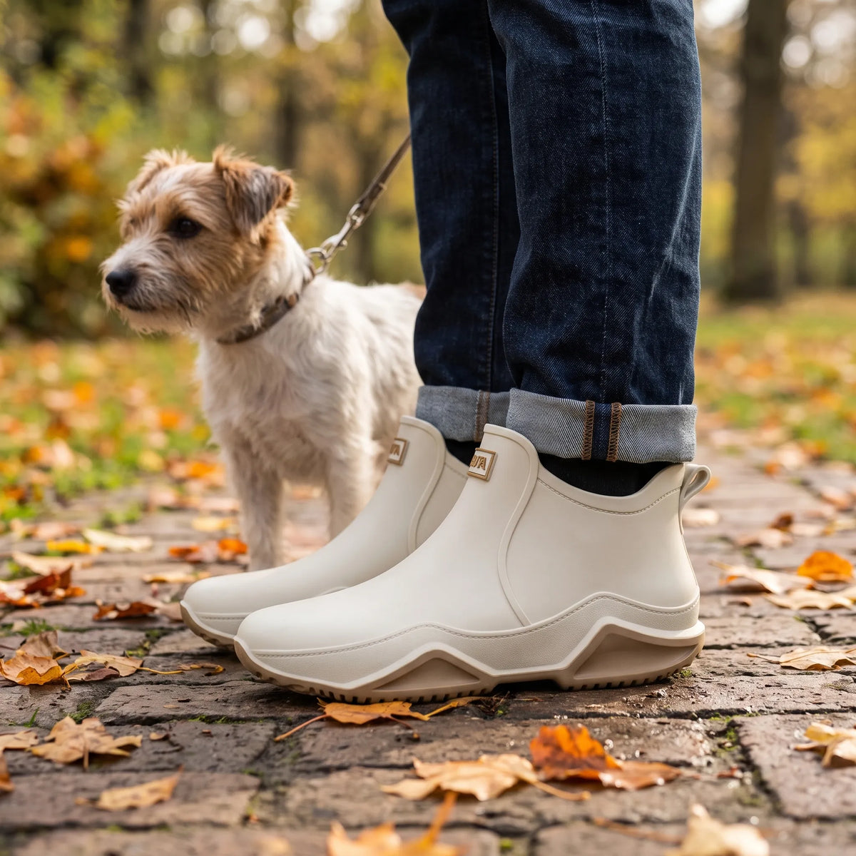 Knöchelhohe Gummistiefel Zum Reinschlüpfen