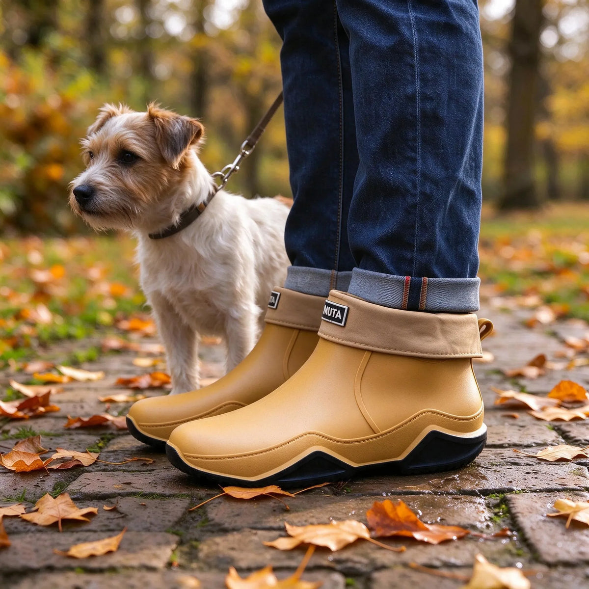 Knöchelhohe Gummistiefel Zum Reinschlüpfen