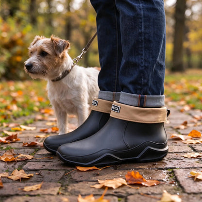 Knöchelhohe Gummistiefel Zum Reinschlüpfen